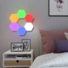 Quantum Light Touch Sensor Night Lights LED Hexagon Light Magnetic Modular touch Wall Lamp Creative Home Decor Color Night lamp