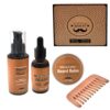 100% Pure Natural Profession Men Beard Care Kit 7Pcs/set Leave-in Conditioner Moisturizing Beard Growth Oil Grooming Health Gift