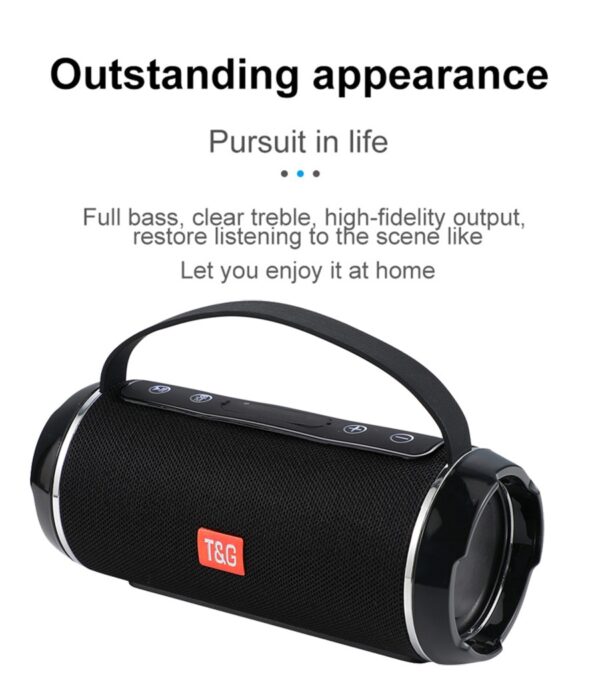 TG116C 40W Outdoor Portable HighPower Bluetooth Speaker Wireless Bar Sound Column Subwoofer Music Center BoomBox 3D Stereo Radio
