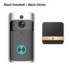 Wsdcam Smart Doorbell Camera Wifi Wireless Call Intercom Video-Eye for Apartments Door Bell Ring for Phone Home Security Cameras