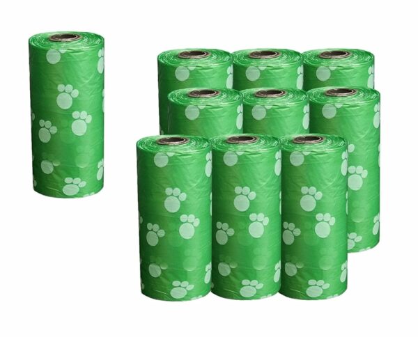 50Rolls Dog Poop Bags Pet Waste Garbage Bags Biodegradable Outdoor Carrier Holder Dispenser Clean Pick up Tools Pet Accessories
