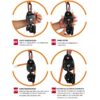XinDA Professional Lift Weight Pulley Device Rescue Survive Gear Outdoor Rock Climb High Altitude Accessories