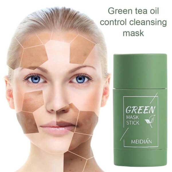 Green Tea Cleansing Clay Stick Mask Acne Cleansing Beauty Skin Green Tea Moisturizing Hydrating Whitening Care Face
