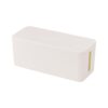 Cable Storage Box Power Socket Black White Cable Tidy Storage Box Power Switch Easy for Home Safety