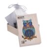Owl Unique Wooden animal Jigsaw Puzzles Mysterious 3D Puzzle Gift For Adults Kids Educational Puzzle Fabulous Interactive Gift