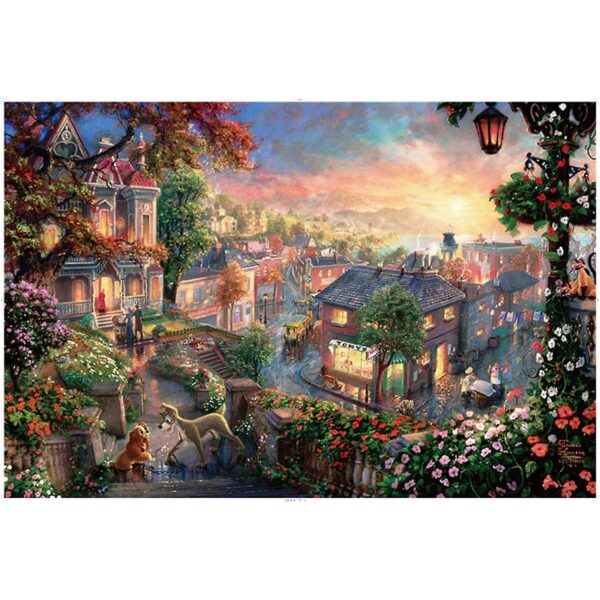 Puzzle 1000 Pieces Jigsaw Puzzles For Adults Paper Quality Assembling Puzzle Games Childrens Kids Educational Toy Christmas Gift