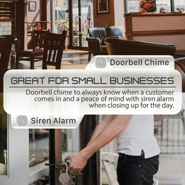 Security Alarm System Kit Anti-theft Home Security Portable Travel Hotel Use Safety Alarm System