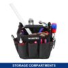 WORKPRO 10" Small Tool Hand Bag Foldable Tool Kits Bag Shoulder Bag Handbag Tool Organizer Storage Bag