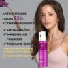 Fast Hair Growth Serum Spray 60ml Anti Hair Loss Treatment Dense Thicken Hair Nourish Hair Roots Hair Care Products Women
