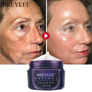 BREYLEE Retinol Firming Face Cream Lifting Neck Anti-Aging Removing Wrinkles Night Day Moisturizer Whitening Face Skin Care 40g
