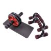 AB Power Wheels Roller Machine Push-up Bar Stand Exercise Rack Workout Home Gym Fitness Equipment Abdominal Muscle Trainer