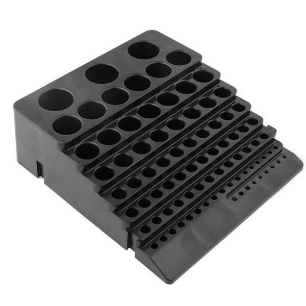 84 Holes/85 Holes Portable Multifunctional Milling Cutter Reamer Drill Bit Storage Box Tool Organizer Rack Accessories