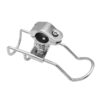 FISHING ACCESSORIES BOAT STAINLESS STEEL ROD HOLDER ADJUSTABLE SINGLE RAIL MOUNT