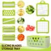 Vegetable Cutter Grater Slicer Carrot Potato Peeler Cheese Onion Steel Blade Kitchen Accessories Fruit Food Cooking Tools
