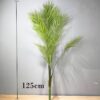 125cm Tropical Palm Plants Large Artificial Tree Branches Plastic Fake Leaves Green Monstera For Home Garden Room Office Decor
