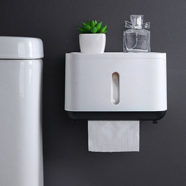 Toilet Paper Roll Holder Paper Towel Holder Wall Mounted Wc Roll Paper Stand Case For Toilet Paper Bathroom Accessories