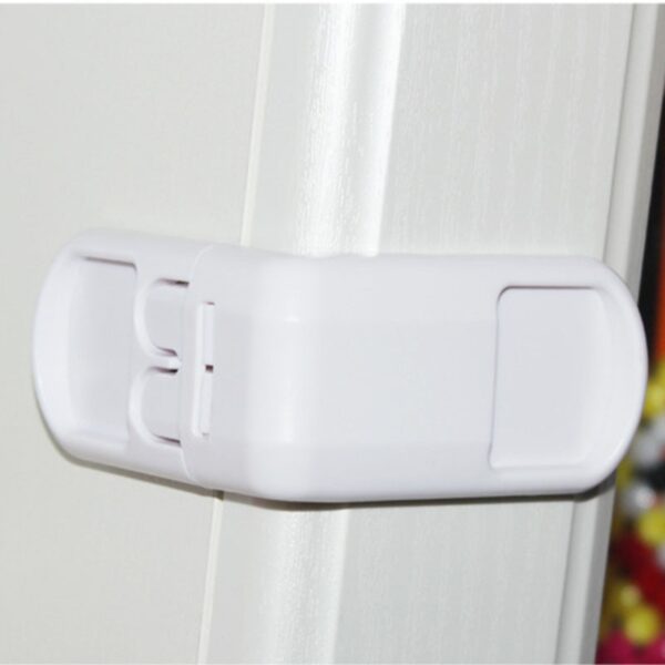 10PCS Drawer lock for children Safety lock baby door Safety buckle Prevent open drawer cabinets Anti pinch hand protect