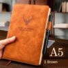 360 Pages Super Thick A5 Journal Notebook Daily Business Office Work Notebook Simple Thick College Office Diary School Supplies