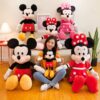 40-100cm Stuffed Mickey&Minnie Mouse Plush Toy Soft Goofy Pluto Donald Duck Mickey Minnie Dolls Birthday Wedding Gifts for Kids