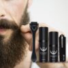 4Pcs/set Beard Growth Kit Hair Growth Enhancer Thicker Oil Nourishing Essence Leave-in Conditioner Beard Care with Comb