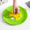Silicone Lid Spill Stopper Cover For Pot Pan Kitchen Accessories Cooking Tools Flower Cookware Home Kitchen Accessories Gadgets