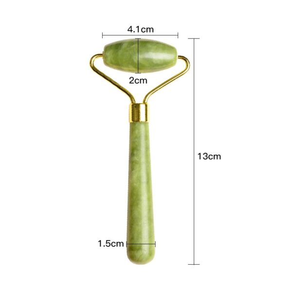 Jade Roller Massager for Face Roller Gua Sha Jade Stone Face Massager Beauty Thin Face Lift Anti Wrinkle Facial Skin Care Tools