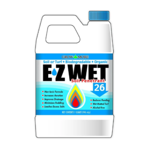 Grow More EZ Wet Soil Penetrant 26% - 1 Quart of Biodegradable Non-Ionic Surfactant - Soil Wetting Agent for Better Drainage & Liquid Aeration for Lawns, Nurseries, & Landscaping