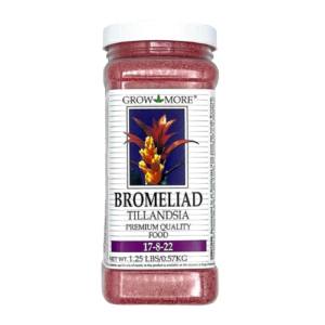 Grow More Bromeliad Tillandsia Food (17-8-22) - 1.25lbs of Water Soluble Air Plant Fertilizer - Slow Release Fertilizer for Outdoor & Indoor Plants - Air Plant Food for Vibrant...